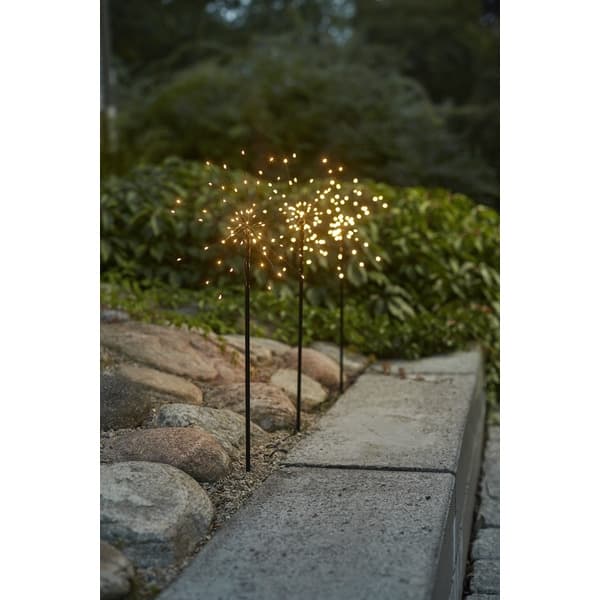 Star Trading Utomhusdekoration Firework Outdoor 65 cm 3-pack