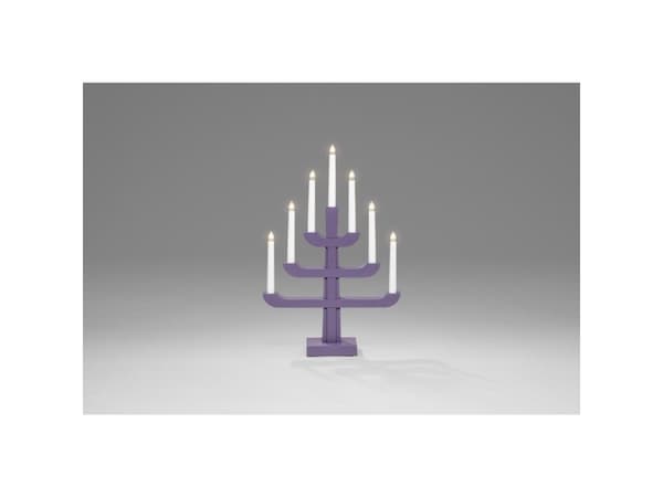 Konstsmide 3586-480 Lichtbogen varm vit glödlampa lila