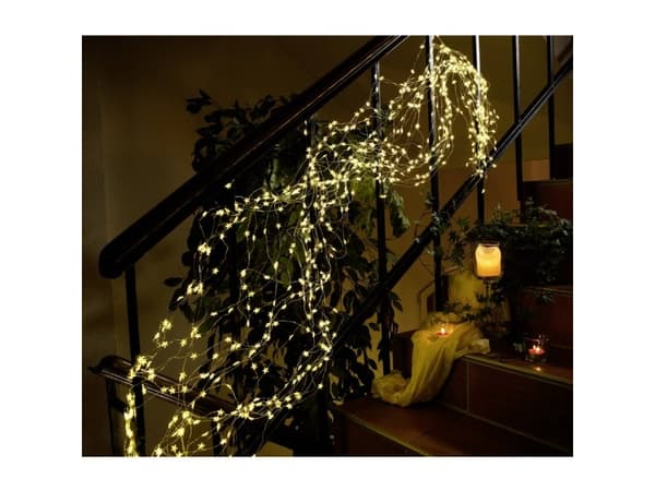 Konstsmide 6372-190, 480 lamp(or), LED, Varmvitt, inomhus, Silver, ?DC