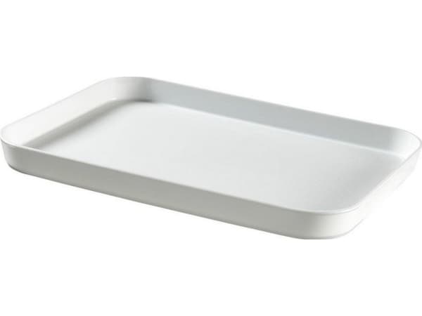 Curver 221935, Klassisk bricka, Rektangel, Vit, 430 mm, 308 mm, 35 mm