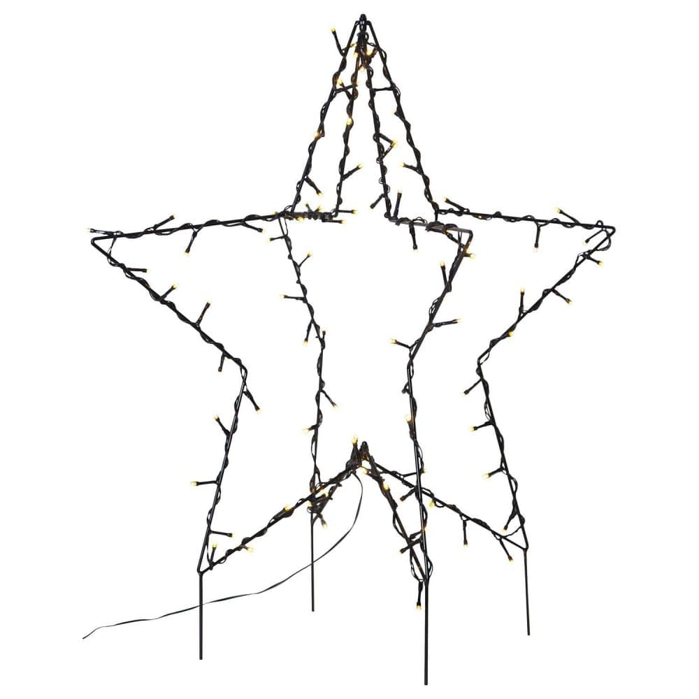 Utomhusdekoration Stjärna 55cm 90LED