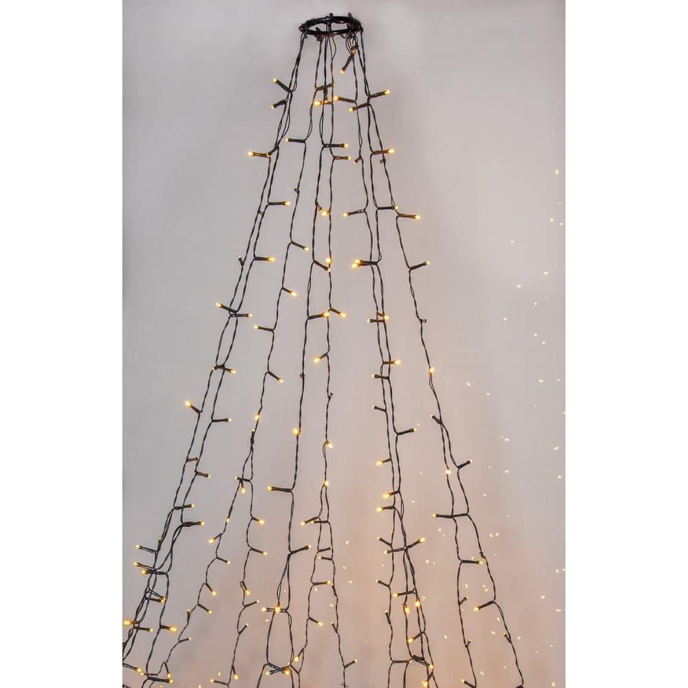Serie LED granslinga 8x2m 360 LED