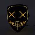 Miniatyrbilde 1 av 4: El wire purge led maske - Gul