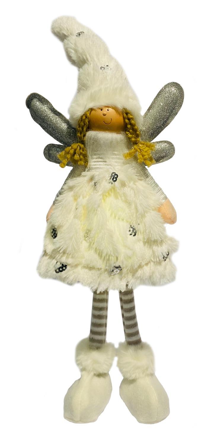 Victoria's Design Angel LED Hvid / guld 38 cm