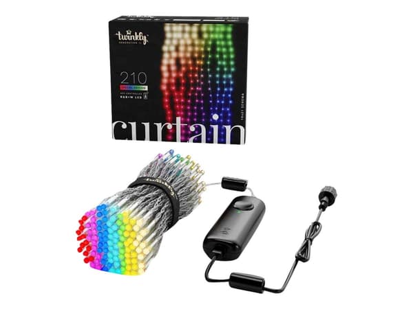 Twinkly Curtain Special Edition 210 LEDs RGBW - 1x2,1 meter/210 lys