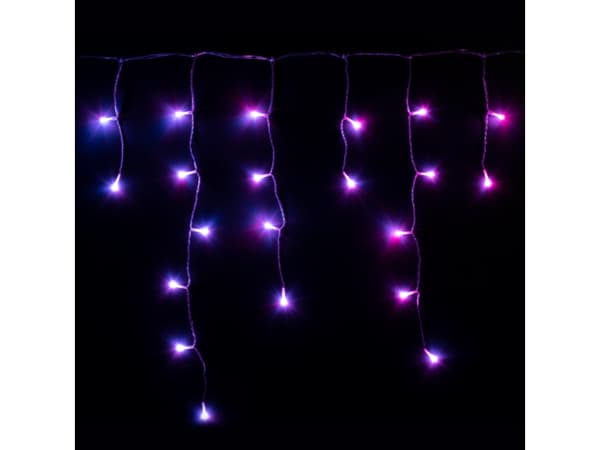 Twinkly Icicle Special Edition 190 LEDs RGBW - 5x0,6 meter/190 lys