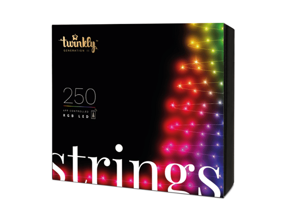 Twinkly Strings 250 LEDs Multicolor RGB - 20 meter/250 lys