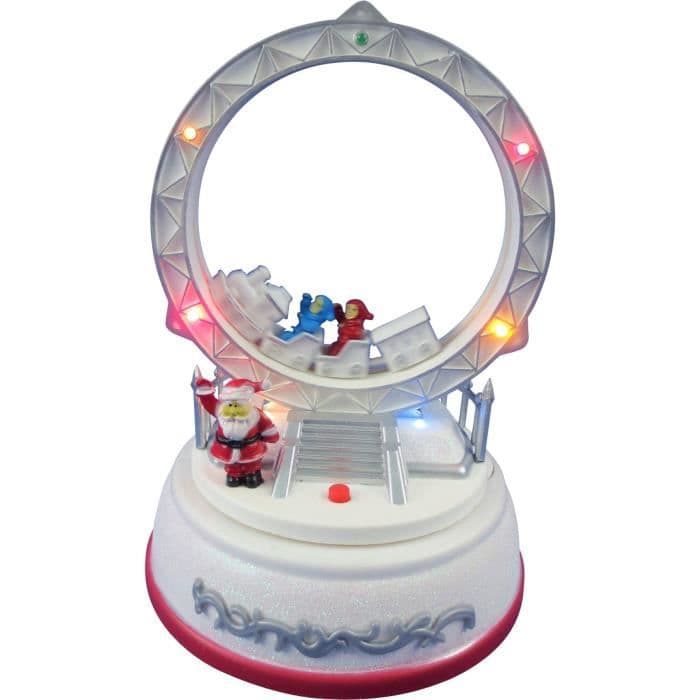 AUTOUR DE MIDUIT Big Eight animoitu + musikaali - Ø 13 cm - Paristot