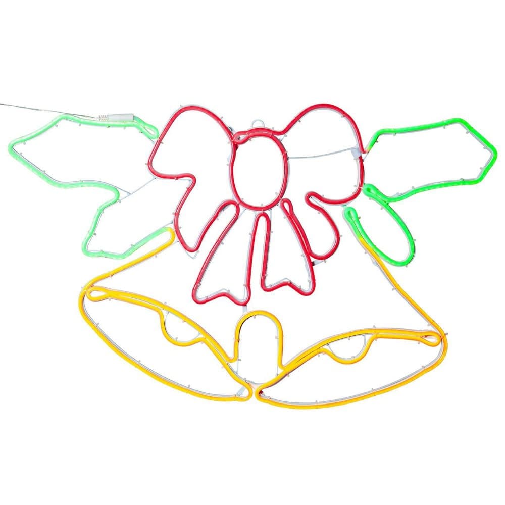 Silhuett Neoled Järneksklockor 680 LED