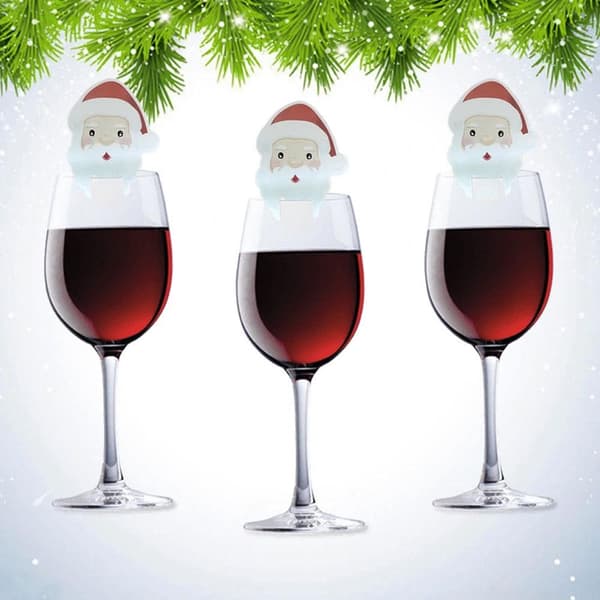 Bordsdekoration / Glasdekoration Jul - Tomte 10-pack