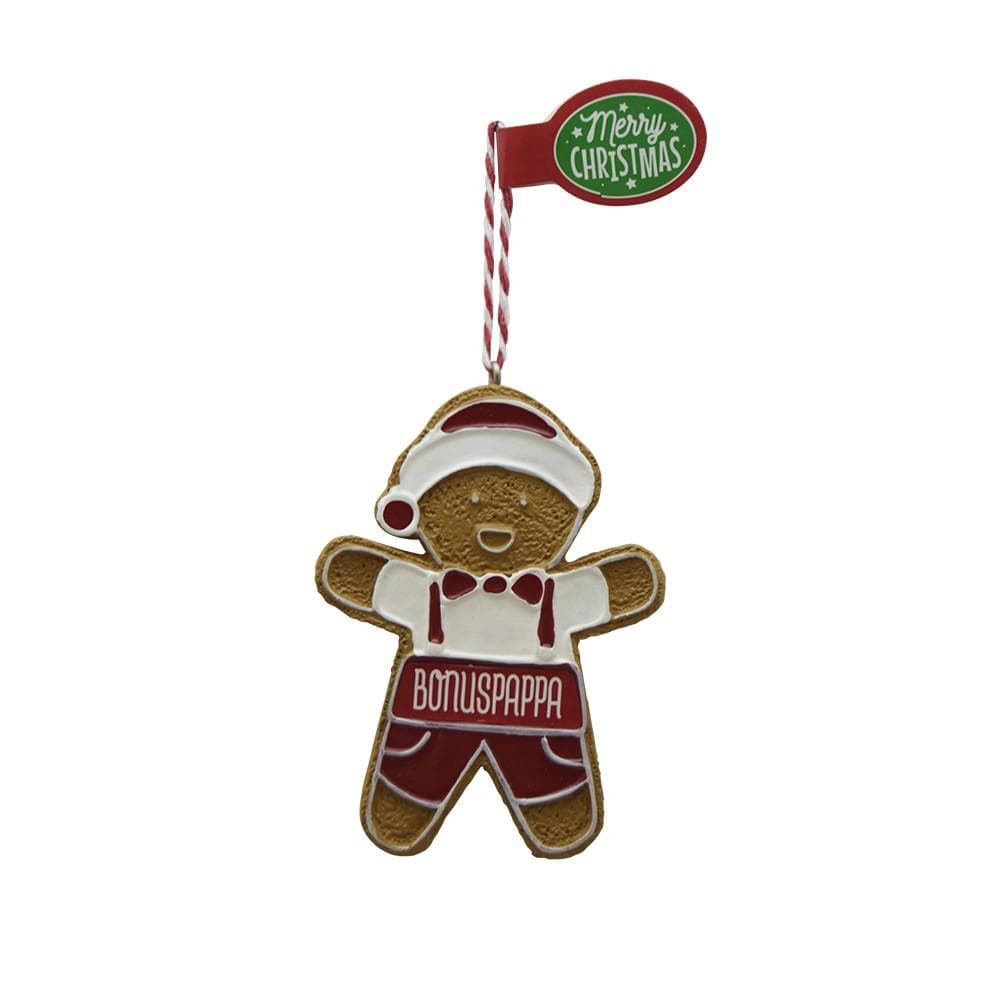 Pepparkaksfigur BONUSPAPPA julgranshänge