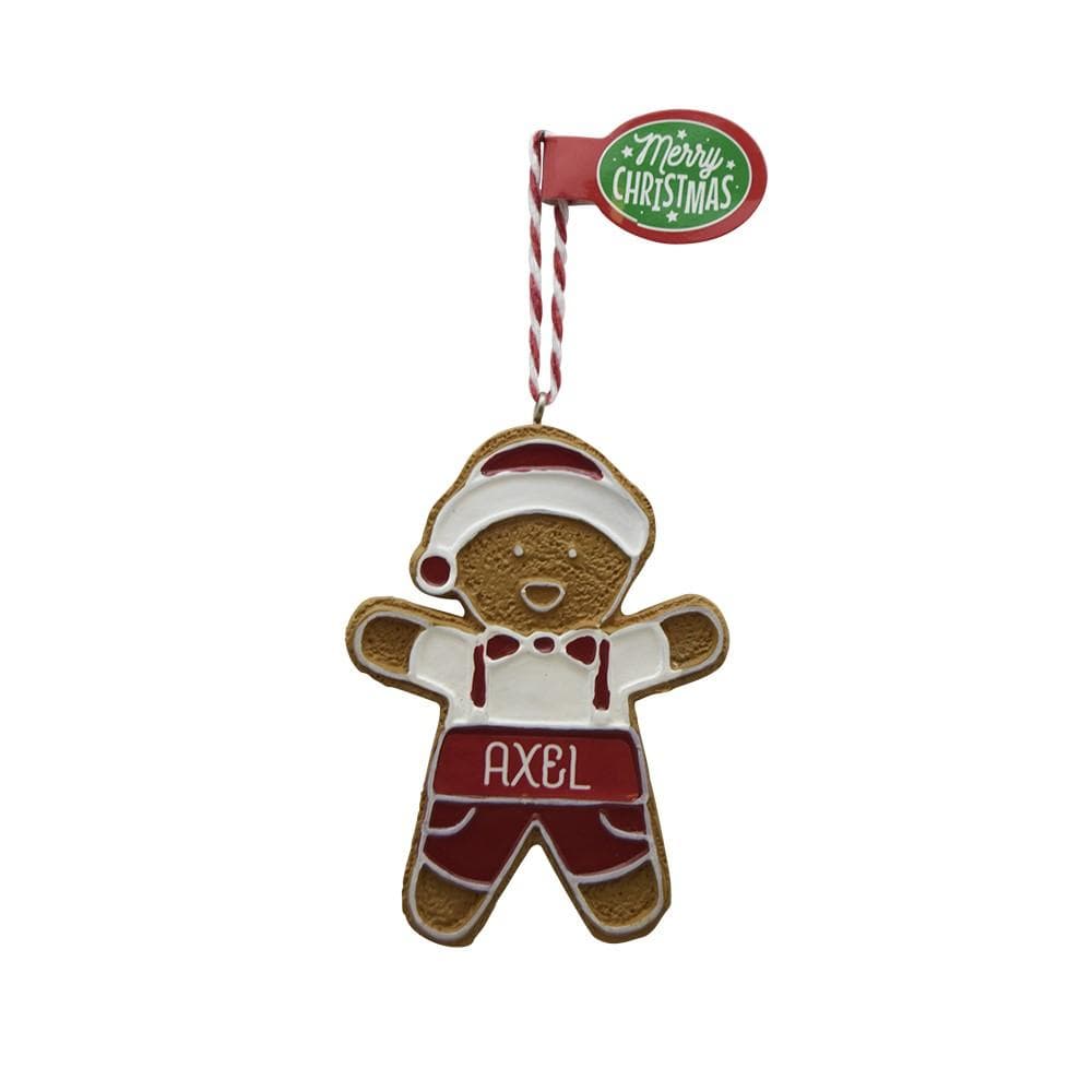 Pepparkaksfigur AXEL julgranshänge