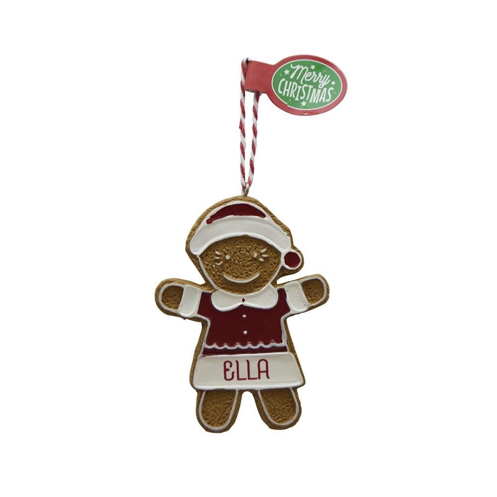 Pepparkaksfigur ELLA julgranshänge