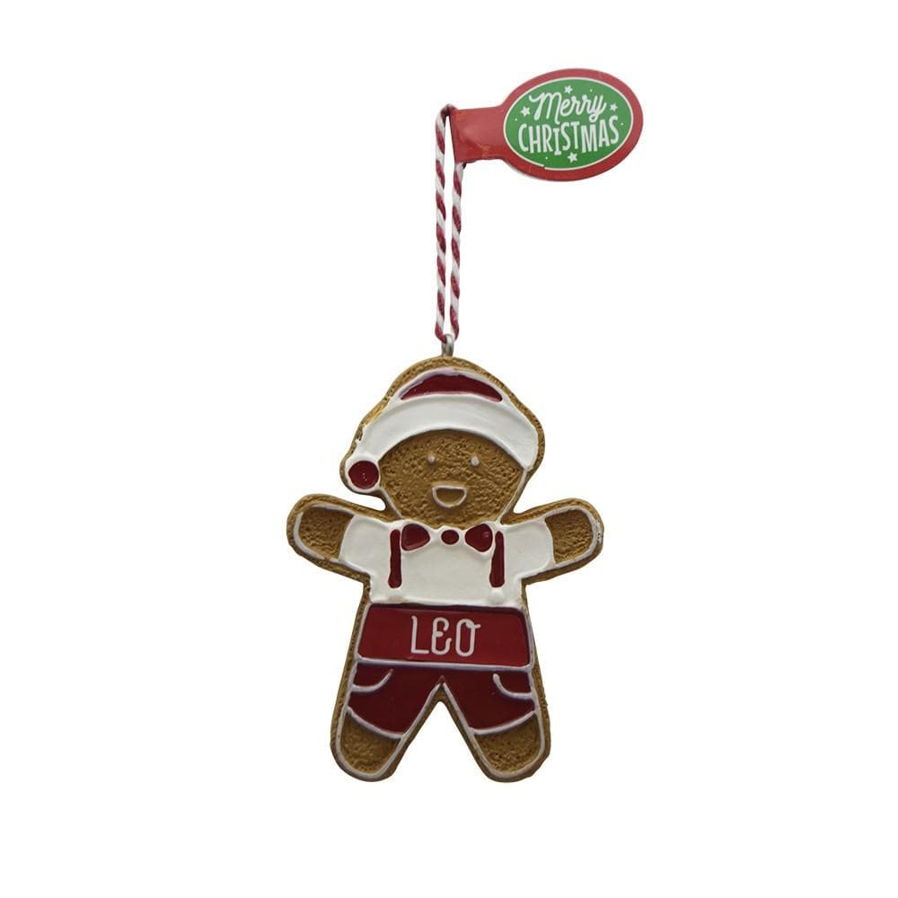 Pepparkaksfigur LEO julgranshänge