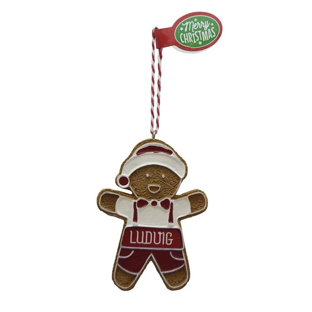 Pepparkaksfigur LUDVIG julgranshänge