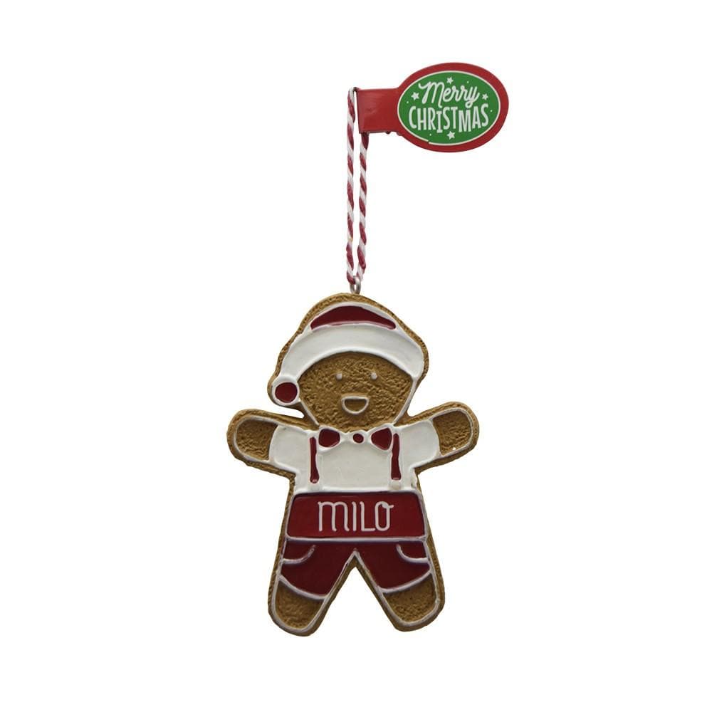 Pepparkaksfigur MILO julgranshänge