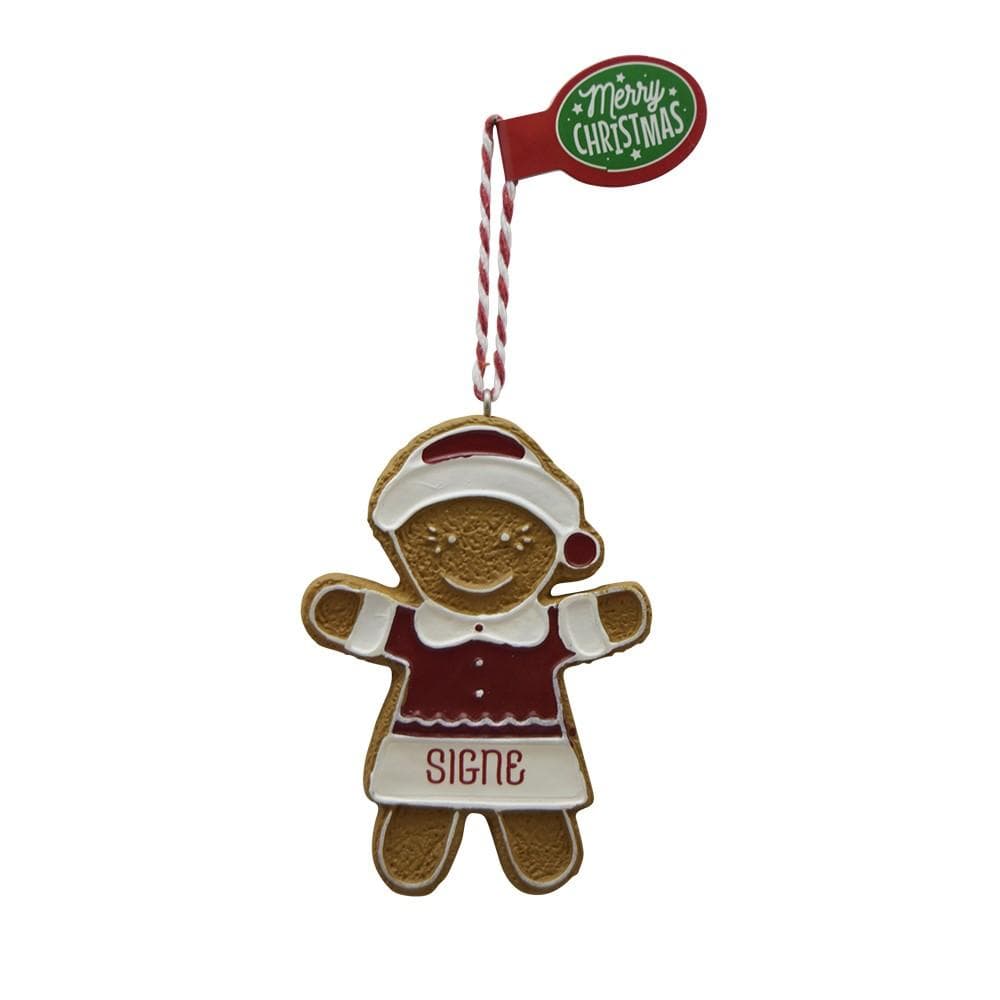 Pepparkaksfigur SIGNE julgranshänge