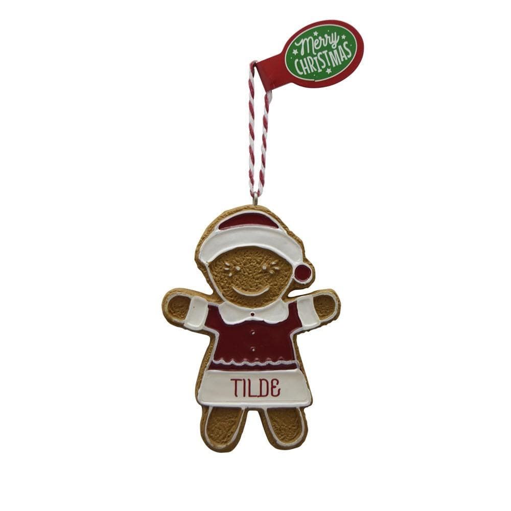 Pepparkaksfigur TILDE julgranshänge