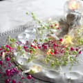 Miniatyrbild 1 av 9: 2st DekorationsLjusslingor Pearlz Grön o Cerise, 20+20 LED TIMER