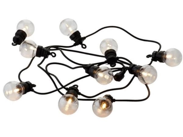 Sirius Lucas Startsæt Klar/Sort - 10 LED