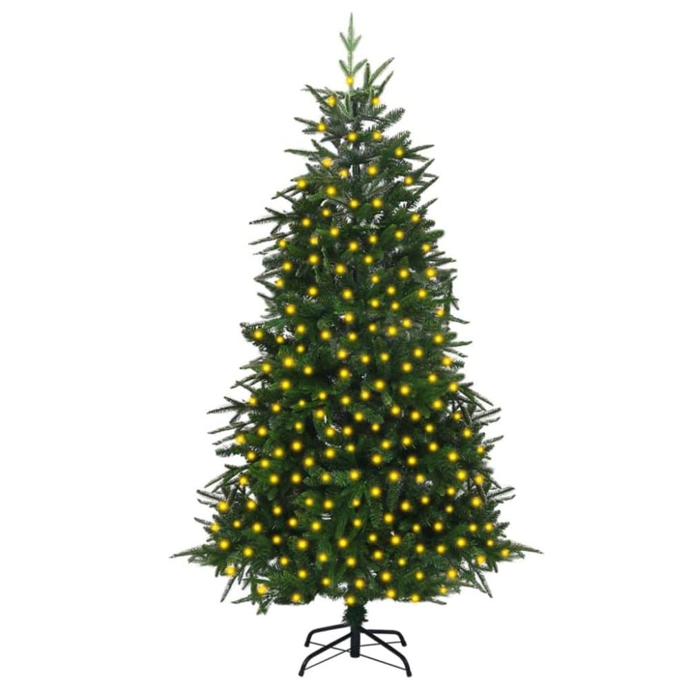 vidaXL Plastgran med LED 210 cm PVC&PE