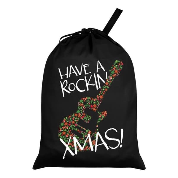 Grindstore Ha en rockig jul! Santa Sack Black/White One Size