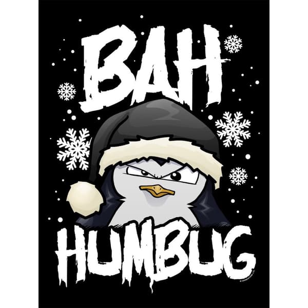 Psycho Penguin Bah Humbug Santa Sack