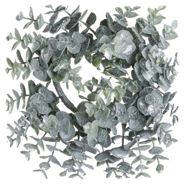Hill Interiors Eukalyptus Julljuskrans Green 33cm x 8cm x 33cm