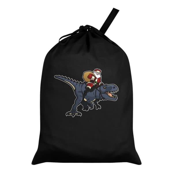 Grindstore Santa Saurus Santa Sack Black/Blue/Red One Size