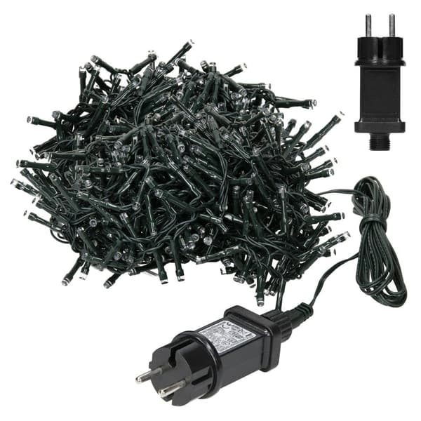 ECD Germany LED Lysgardin 12m 360 Varmt hvide LED'er, Isicle Fairy Lights LED Fairy Lights Curtain Christmas Frysning Gardin,Jullamper Juledekoration
