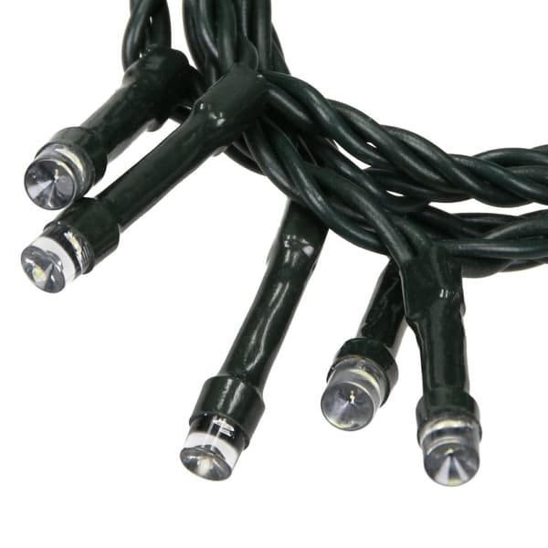 Joulukuusen koristelu LED-valoketju 24m valkoinen 1200 LED-lamput