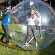 1,8 m vandruller Oppustelig gå på vandbold til svømmebassin Flydende menneske indeni Dacing ballon Løbende Zorb-bolde