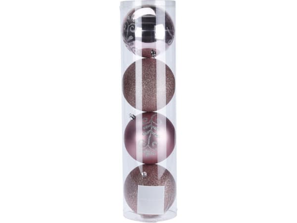 Mondex Set med 4 blomrör 12cm PINK