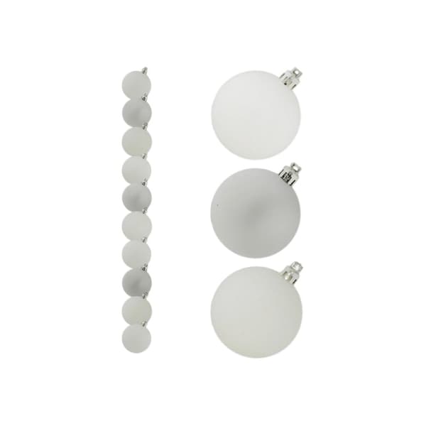 Spot on Gifts Julekugle (pakke med 10 stk.) White One Size
