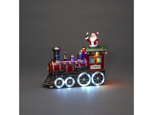 Konstsmide 4258-000 LED-Szenerie Lokomotiv Flerfarvet LED (RGB) Flerfarvet med Kontakt, med Musikk