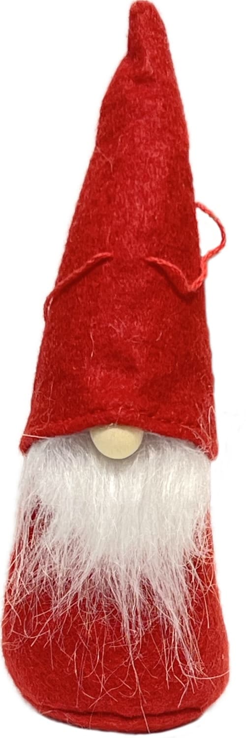 Tomte Röd Textil 15 cm