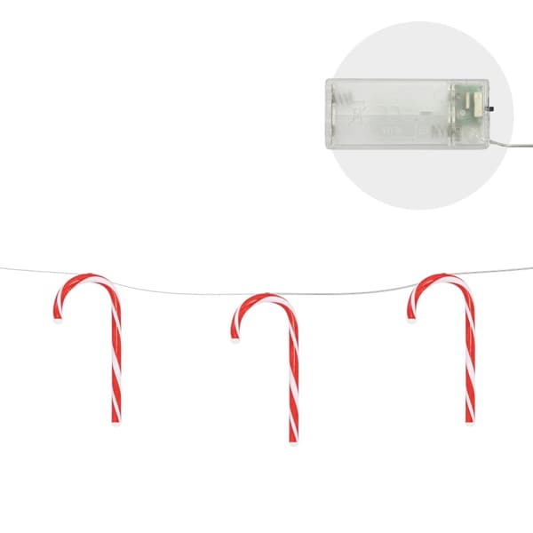 LED-lyskæde 330 cm med 28 varmhvide LED'er