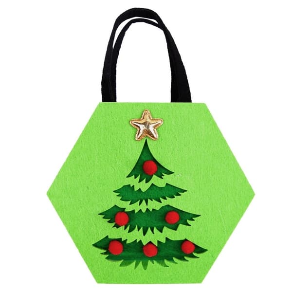 Christmas Sweets Cookies Bag Julegavegavepose - juletræ