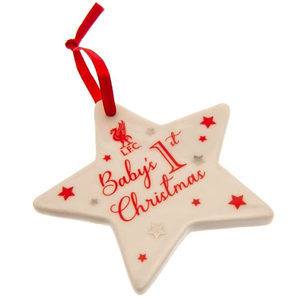 Liverpool FC Babys First Christmas Decoration