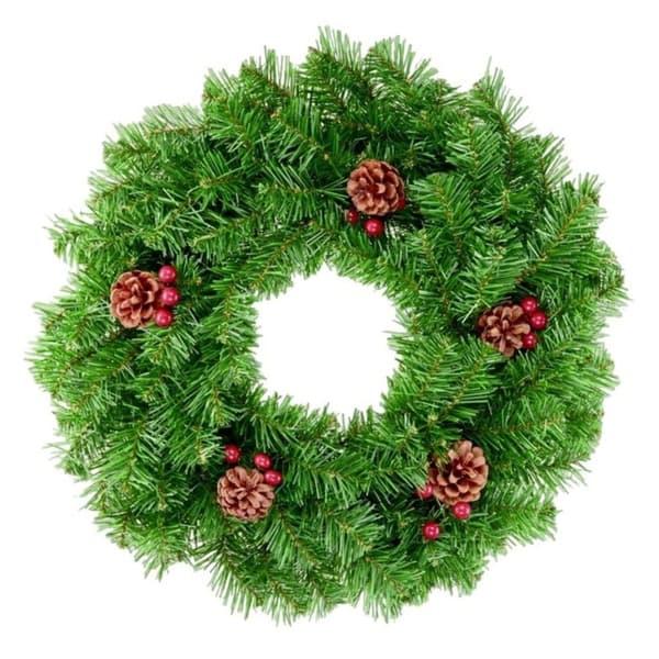 Premier Christmas Berries & Cones Wreath