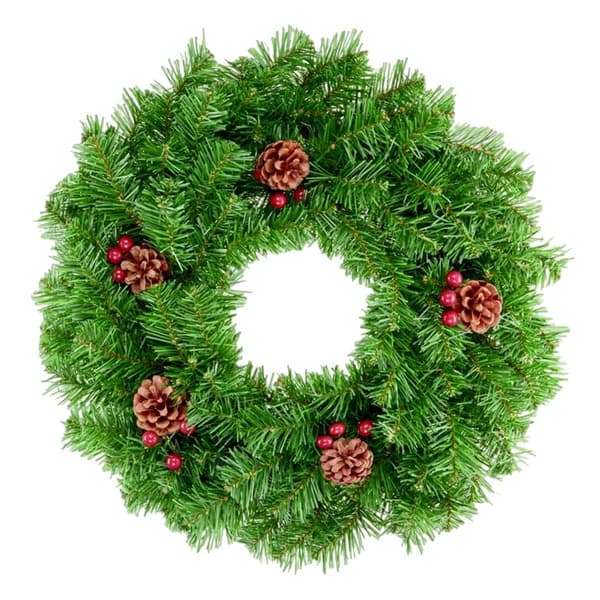 Premier Christmas Berries & Cones Wreath