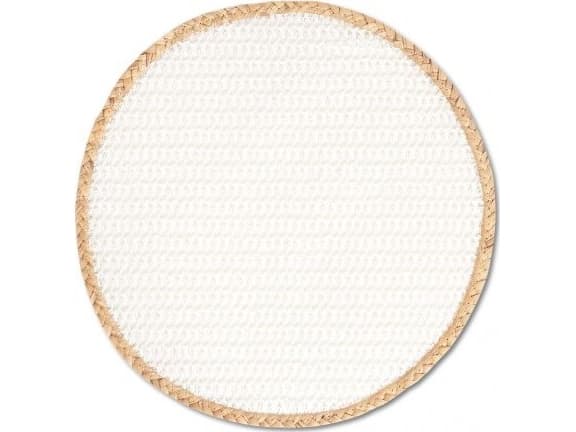 Zeller "Nature" underlägg, blandat papper, vitt, 38 cm