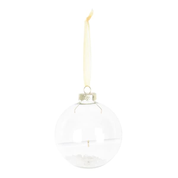 Something Different Manifestation Clear Quartz Christmas Bauble Kit Clear One Size