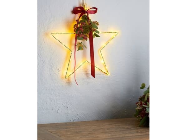 Sirius Liva Star 40 LED - kultainen
