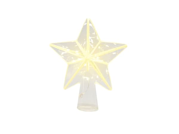 Sirius Home 37700, Figur, Gjennomsiktig, Glass, Star, 20 lamper, LED Gjennomsiktig