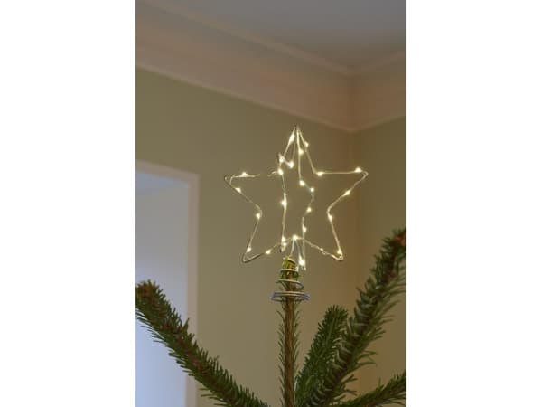Sirius Christina Julgransfot - Silver - H 25 cm