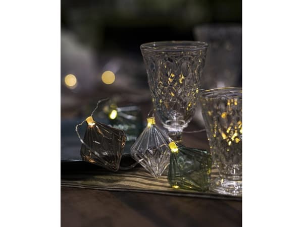 Sirius Home Nellie, Garland, Glass, Grønn, Gutt/Jente, AA, Voksen, Barn