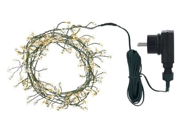 Sirius Trille Cluster - 160 LED - Klar/Grøn