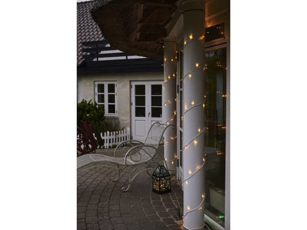 Sirius Home Top-Line, Kjede, Hvit, 50 lamper, LED, 1,5 W, Myk hvit