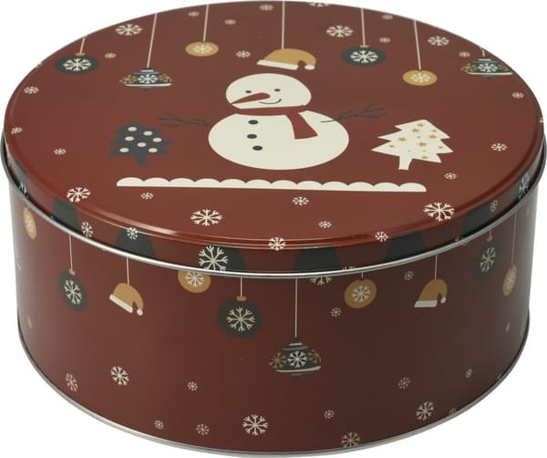 Burk Plåt Julmotiv 3-set